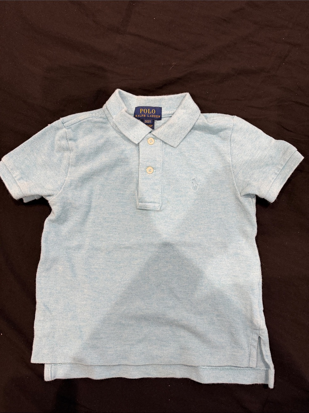 Polo by Ralph Lauren Pale Blue Short Sleeve Polo